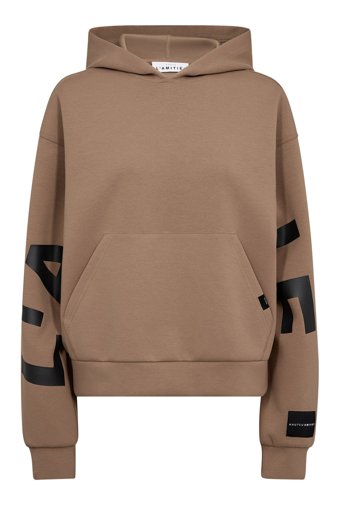 Haute L'Amitié - Maxi Split Hoodie HL10663 - Walnut