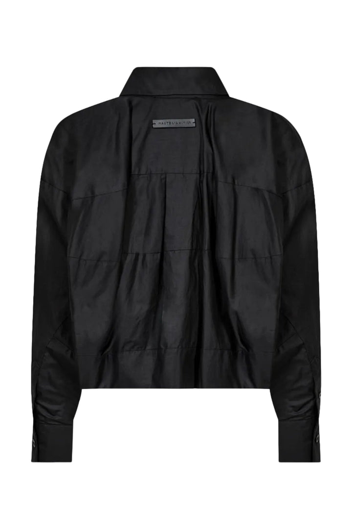 Haute L'Amitié - Sophie Din Coated Shirt Hl10902 - Black
