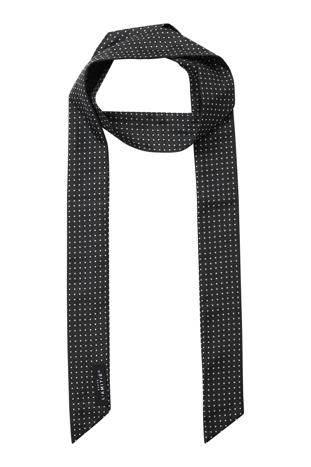 Haute L'Amitié - Rhomb Tie Scarf Hl10913 - Black