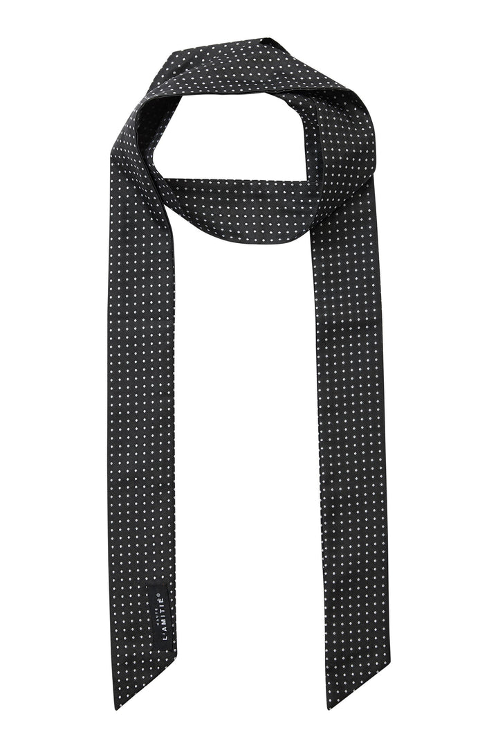 Haute L'Amitié - Rhomb Tie Scarf Hl10913 - Black