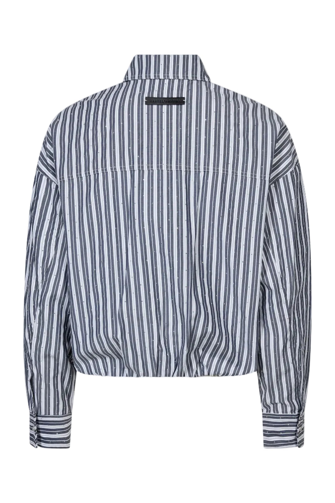 Haute L'Amitié - Stone Crop Pocket Shirt Hl10947 - Black Stripe