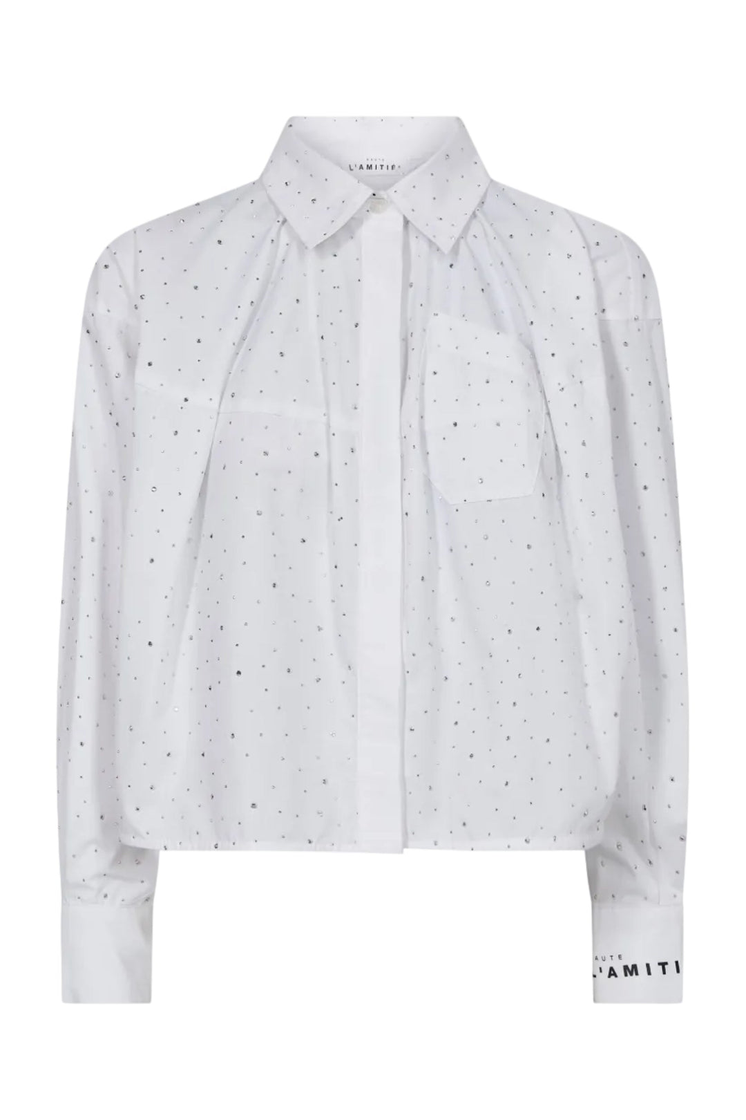 Haute L'Amitié - Sophie Plain Stone Shirt Hl10956 - White
