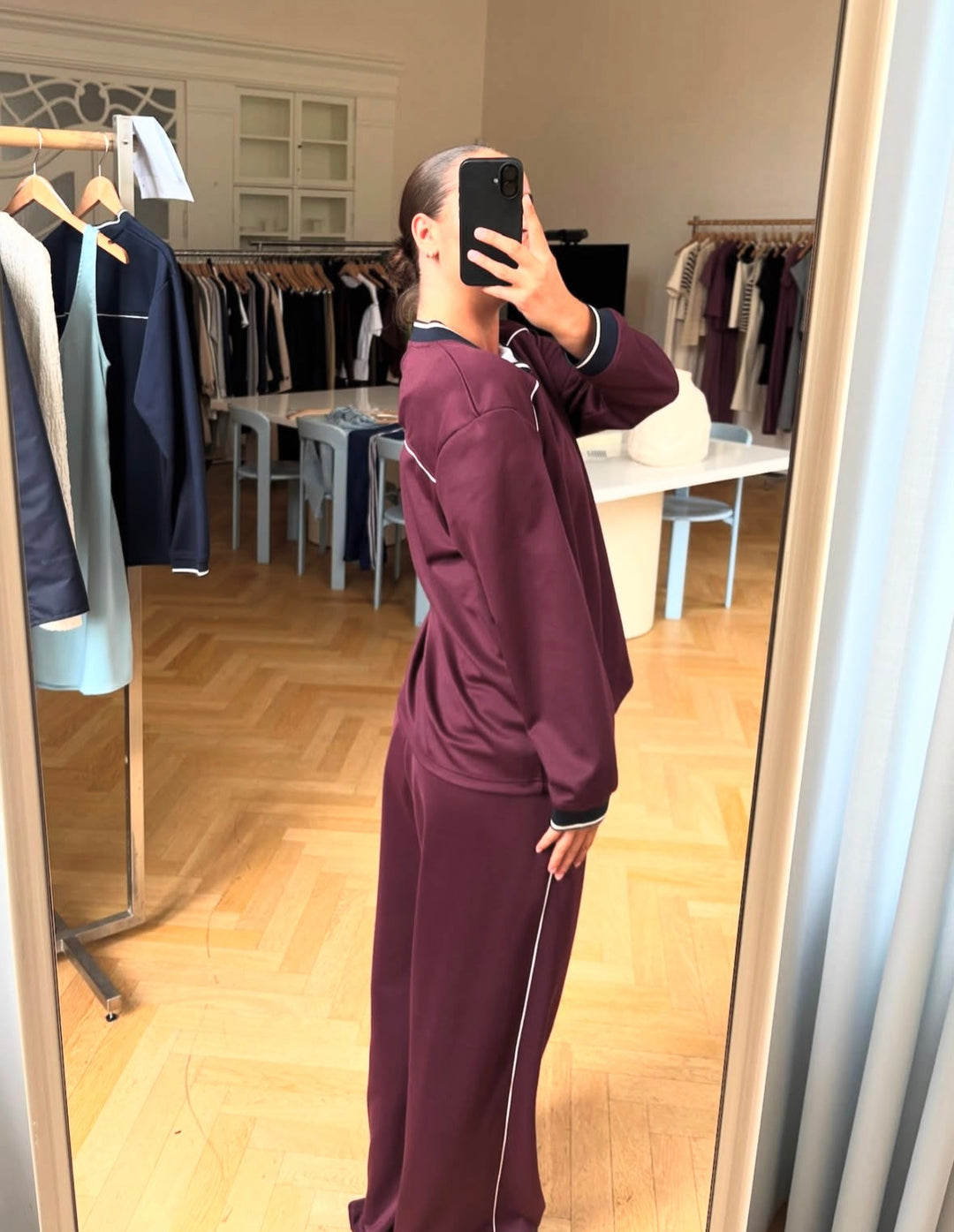 Modström - Utopiamd Ls T-Shirt 59041 - 8854 - Wineberry