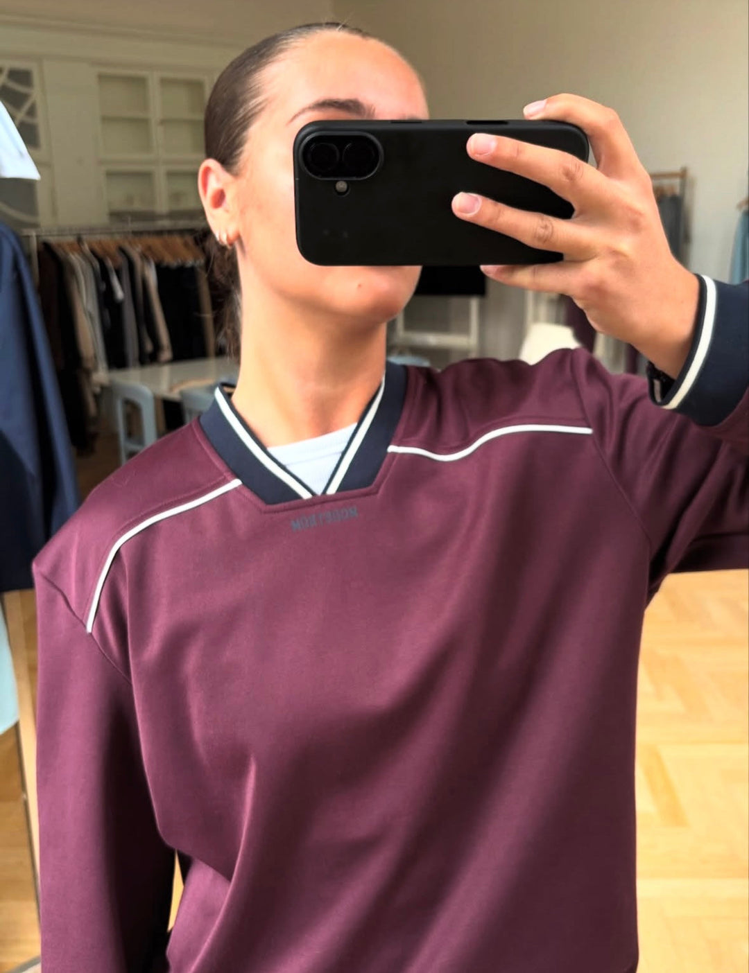Modström - Utopiamd Ls T-Shirt 59041 - 8854 - Wineberry