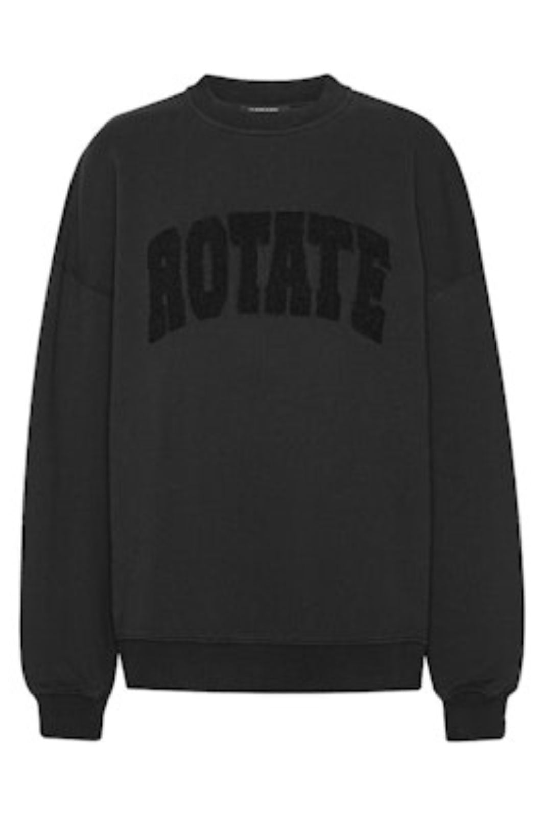 Rotate - Heavy Sweat Crewneck 115316100 - 100 Black