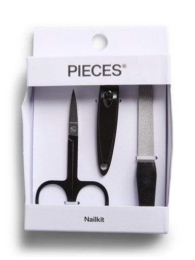 Pieces - Pcfenna Nailkit - 5182753 Black