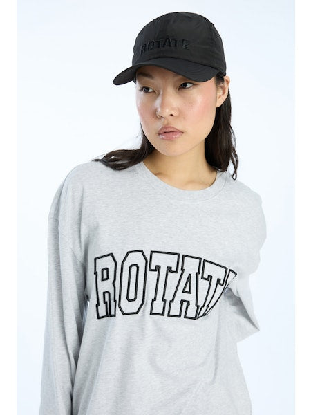 Rotate - Jersey Ls T-shirt 1153281473 - 1473 Light Grey Melange
