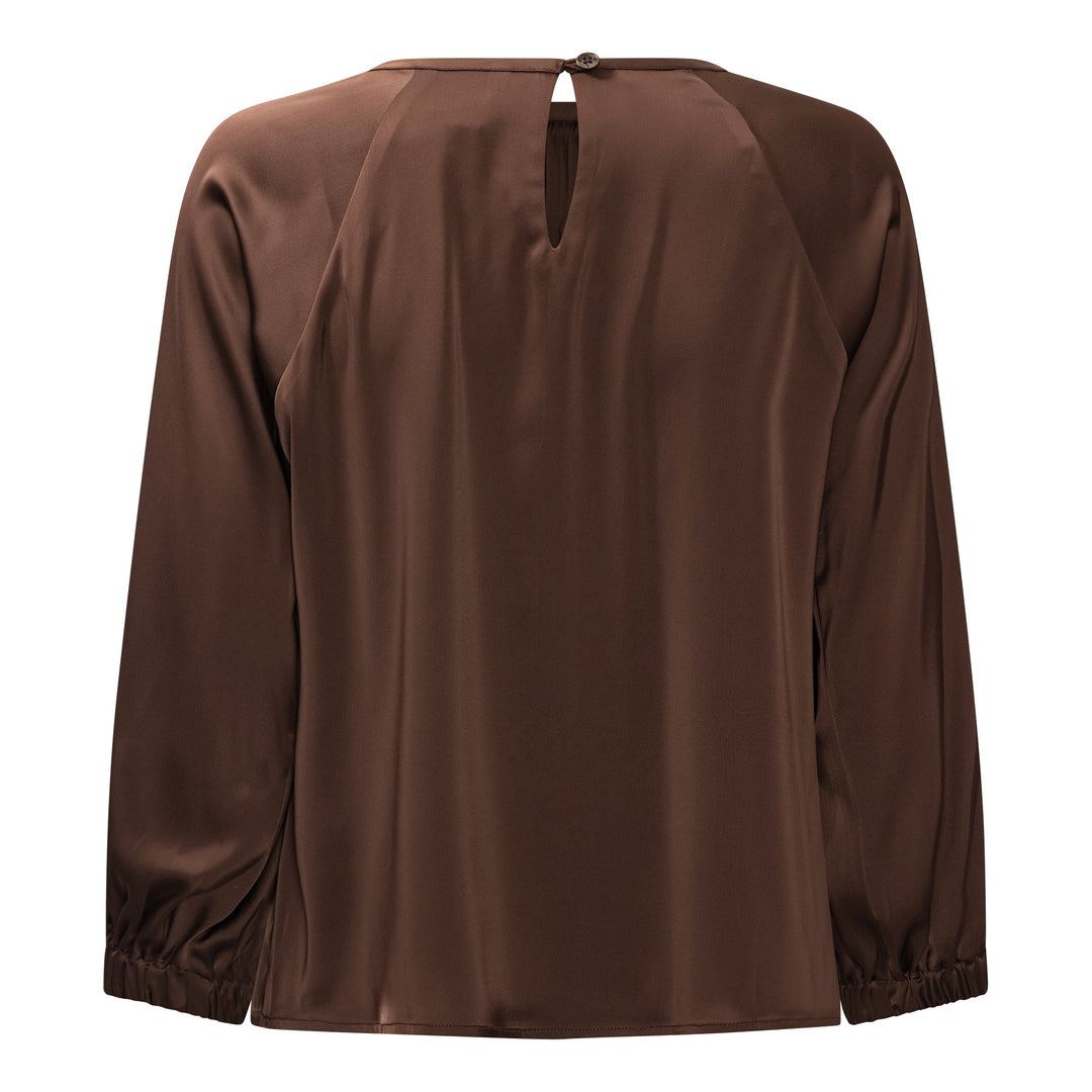 Karmamia - Rachel Blouse 2415 - Semi Rich Brown