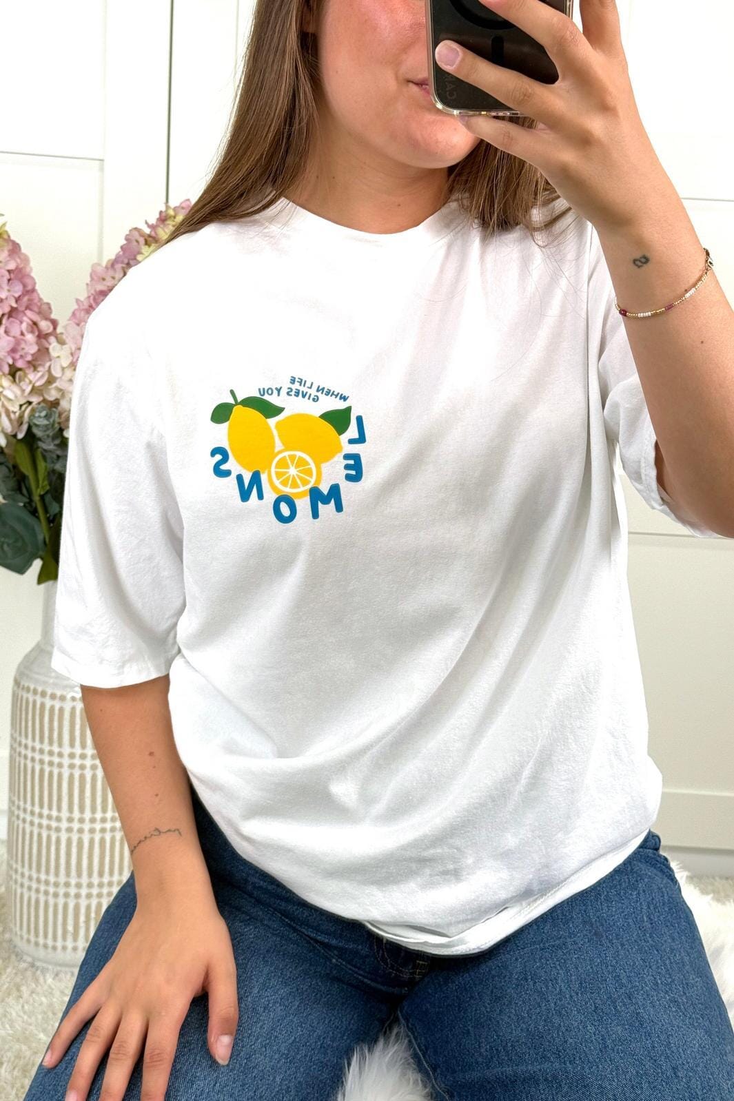 A-bee - Capucine T-shirt - White T-shirts 