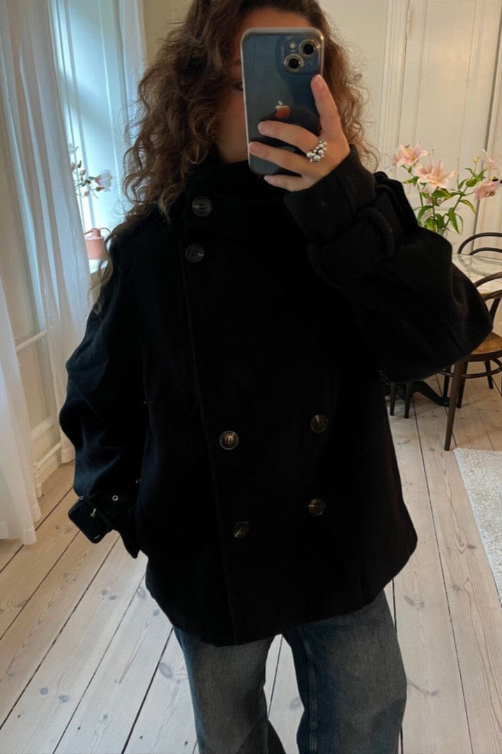 A-bee - Elisa Jacket - Black Jakker 