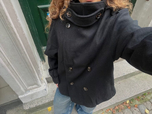 A-bee - Elisa Jacket - Black Jakker 