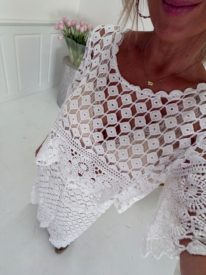 A-Bee - Jolene Skirt - White Nederdele 