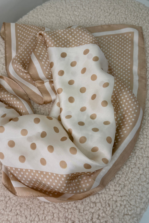 A-bee - Leonora Scarf - Taupe Tørklæder 