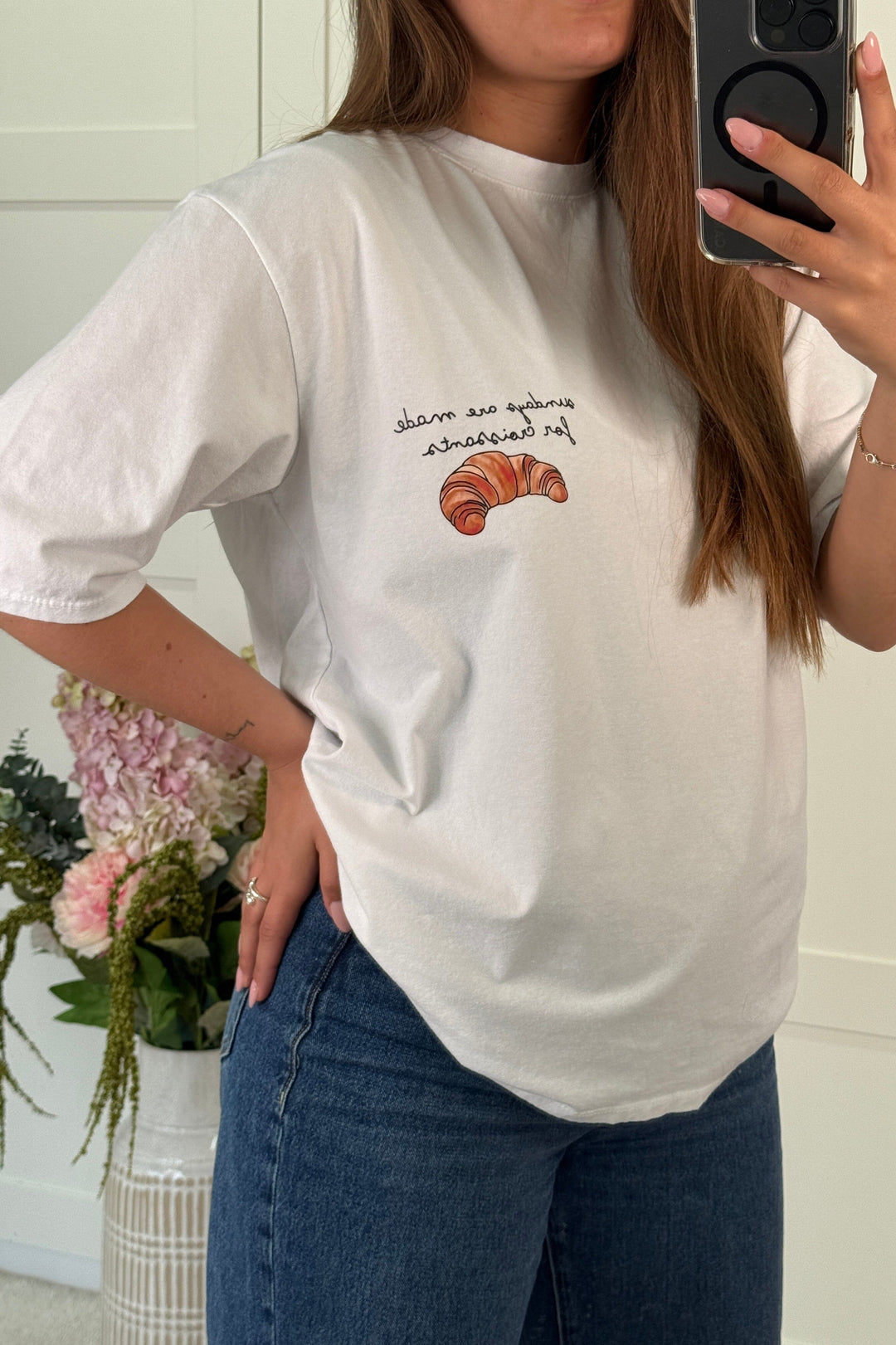 A-bee - Madison T-shirt T-shirt - White T-shirts 