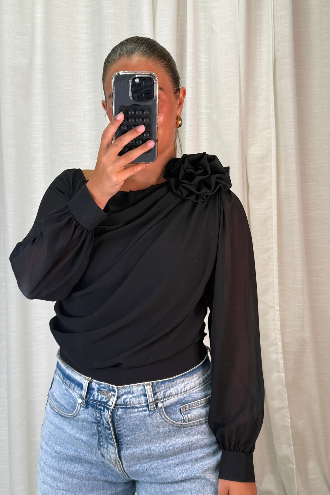 A-bee - Naomi Bodystocking - Black Bodystockings 