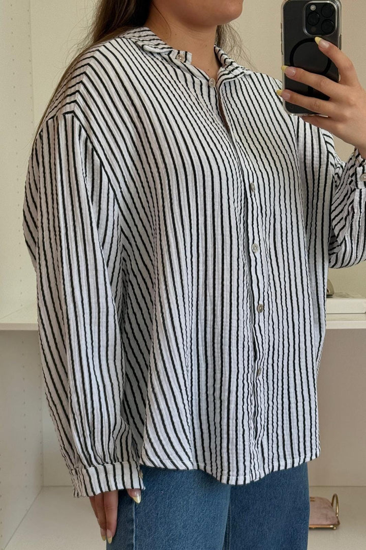 A-bee - Sacha Shirt - White Skjorter 