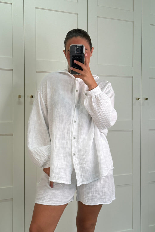 A-bee - Sienna- White Skjorter 