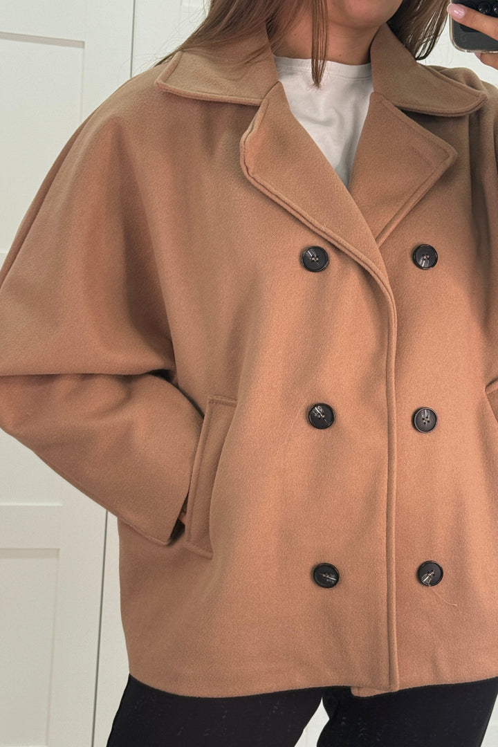 A-bee - Tahlia Jacket - Brown Jakker 