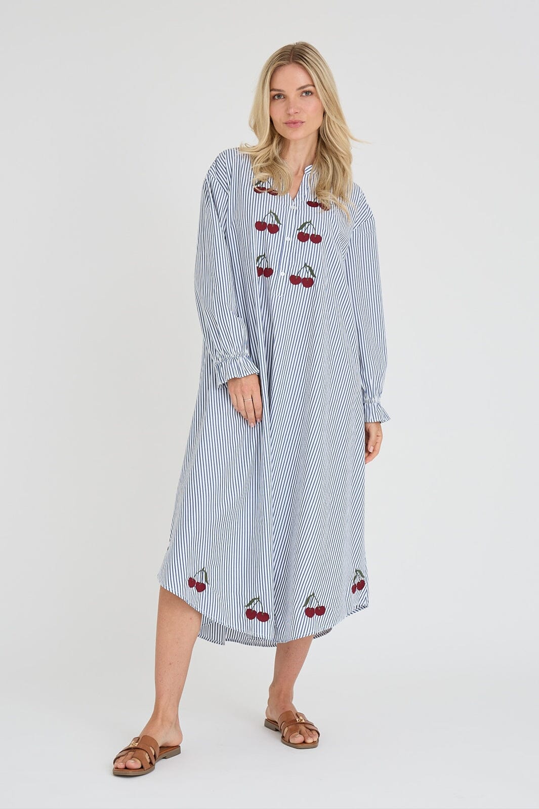 A-View - Alize Dress AV8094 - 112 - Blue/White Stribe