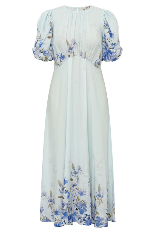 A-View - Botanic Dress AV8141 - 282 - Light Blue Kjoler 