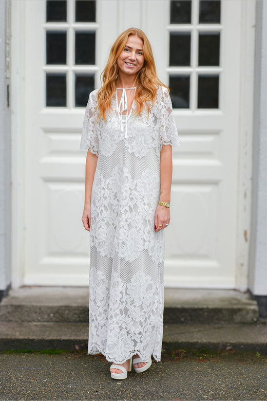 A-View - Lace Dress AV8332 - 000 - White