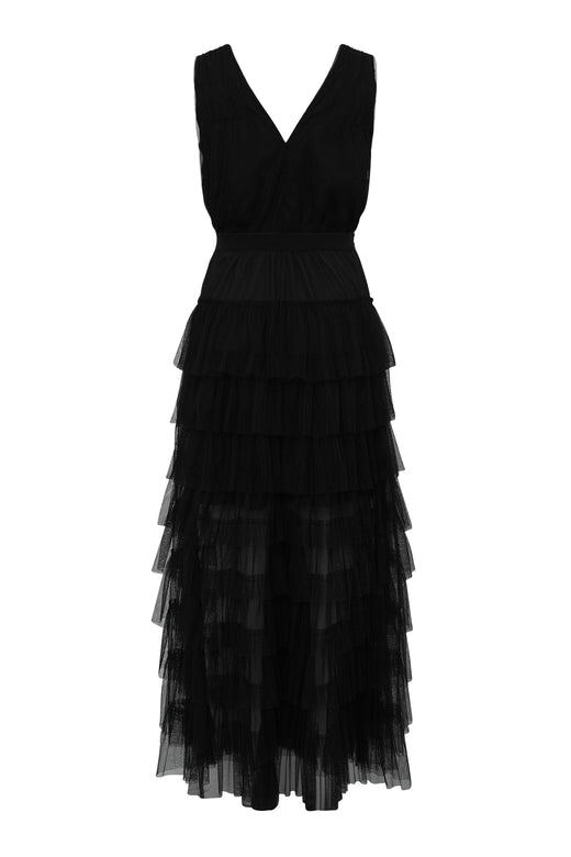 A-View - Miranda Dress AV4869 - 999 - Black Kjoler 
