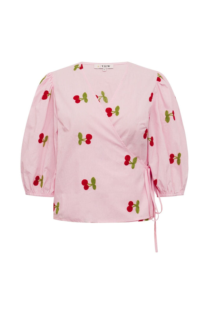 A-View - Rebekka Fruit Blouse AV4851 - 255 - Rose/Red
