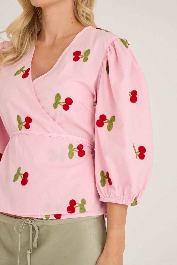 A-View - Rebekka Fruit Blouse AV4851 - 255 - Rose/Red