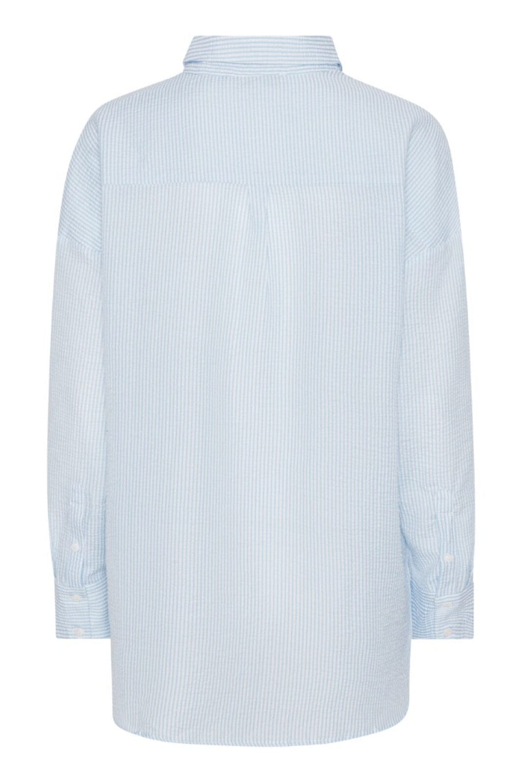 A-View - Sonja Shirt - 112 Blue/White Stribe