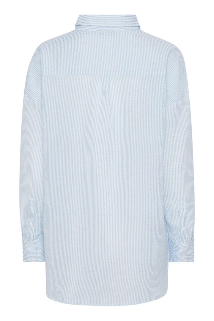 A-View - Sonja Shirt - 112 Blue/White Stribe