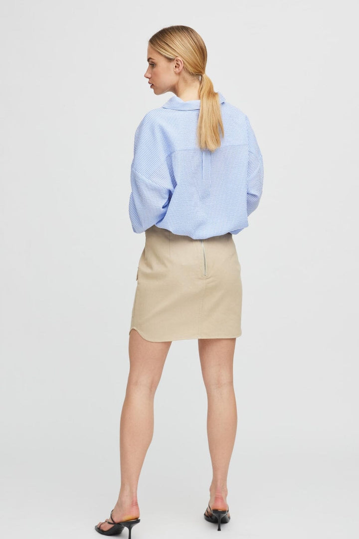 A-View - Sonja Shirt - 112 Blue/White Stribe