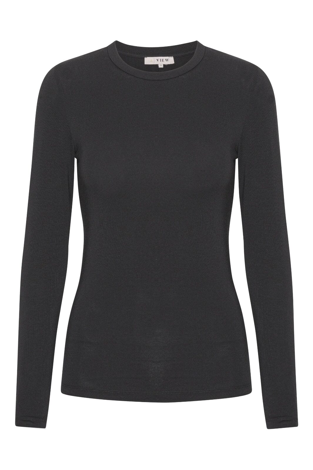 A-VIEW - Stabil Top L/S - 999 Black