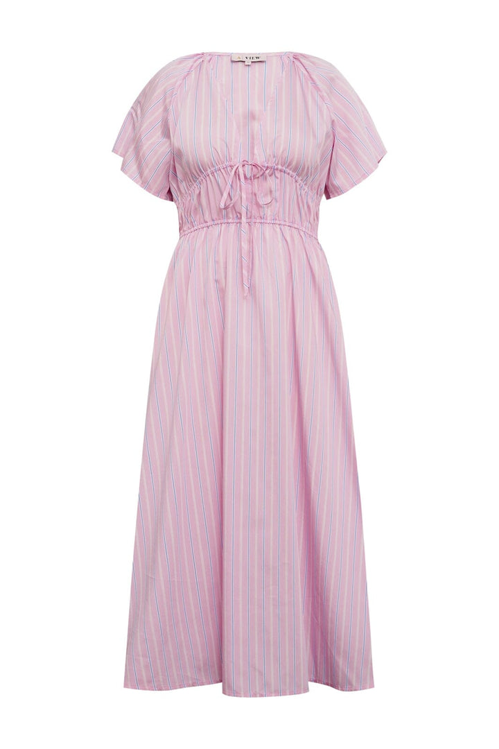 A-View - Vifina Dress AV8136 - Pink/Blue