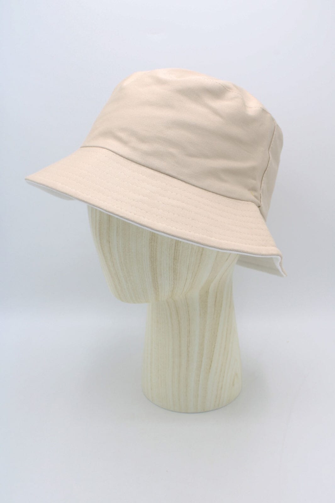 Anobel Copenhagen - Reversible Two-Tone Cotton Bucket Hat 12577 - Beige