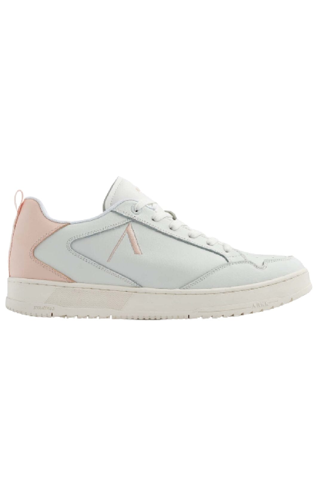 Arkk Copenhagen - Visuklass Leather Stratr65 White Soft Pink Sneakers 