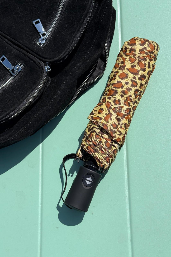 Mellow Moon - Foldable Umbrella PP-7922 - Dark Brown