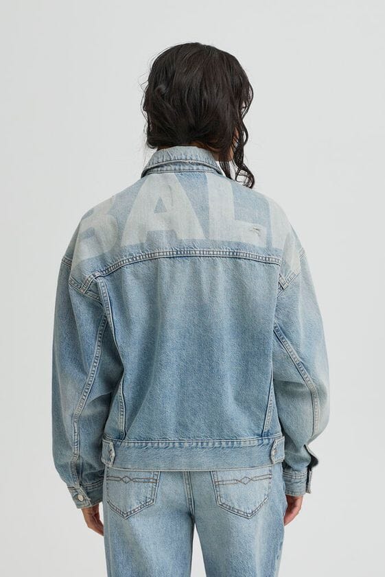 Ball - Bacammie W. Shadow Logo Denim 50408035 - 900005058 - Vintage Tinted Indiigo Jakker 