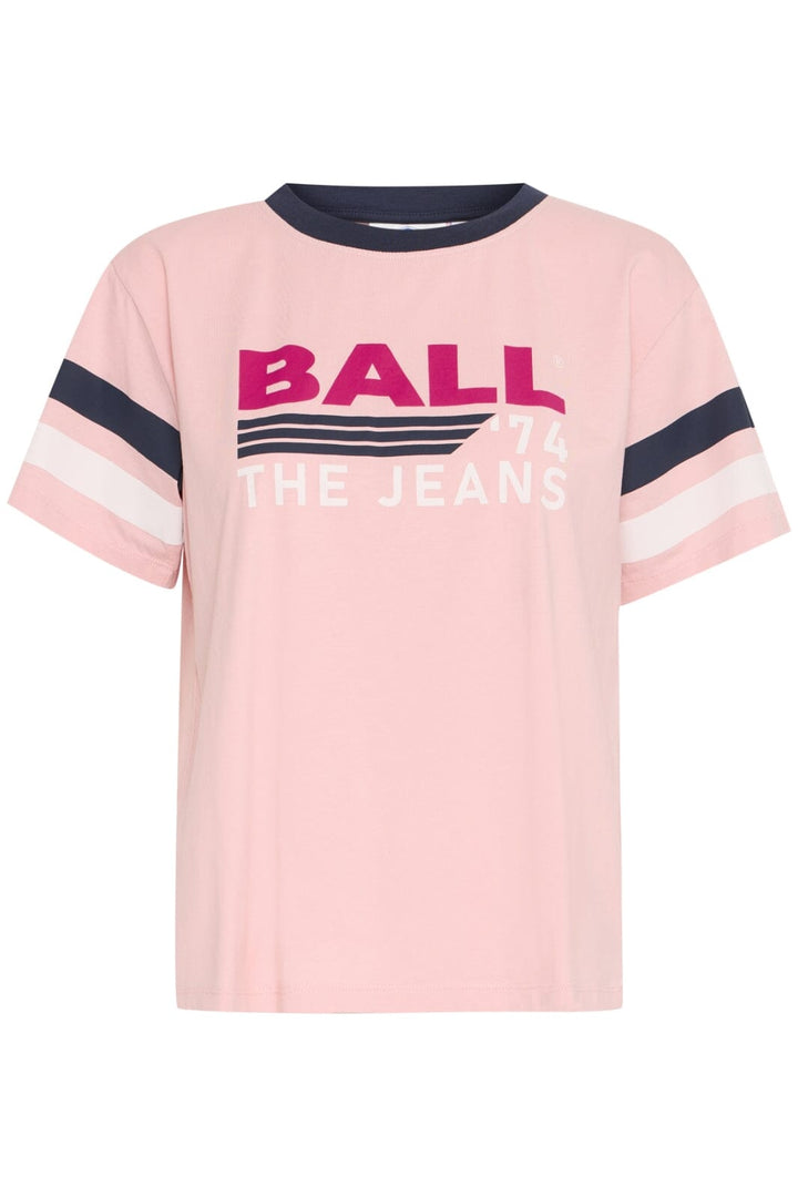 Ball - Basilvio Tshirt - 141904 Pink Dolphin