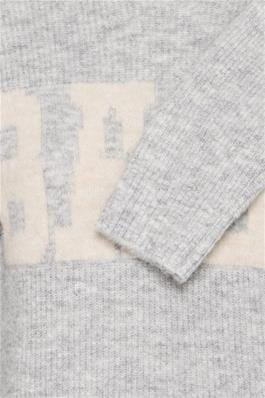 Ball - Bastacy Pullover 50405019 - 204054 - Medium Grey Melange