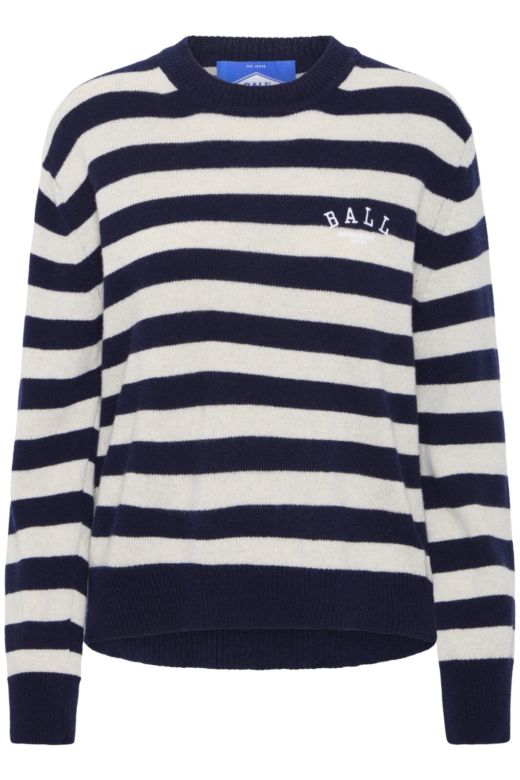 Ball - Batardelli Crewneck 50405129 - 205037 Skycaphain W. Birch Strip