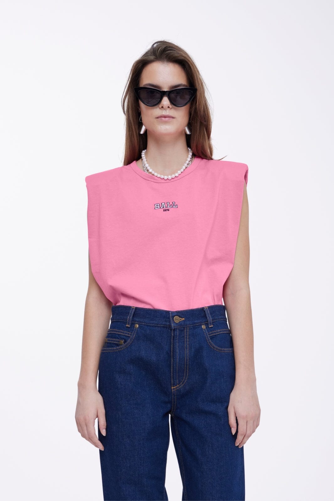 Ball - J. Zach Tank Top - Bubblegum