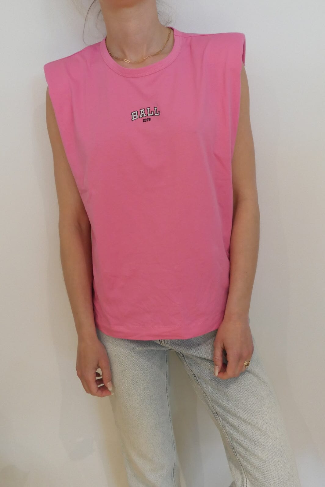 Ball - J. Zach Tank Top - Bubblegum