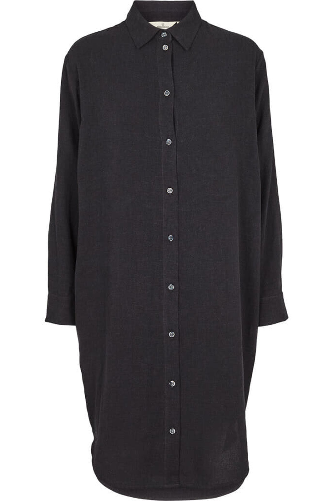 Basic Apparel - Vilde Loose Shirt Dress - Black