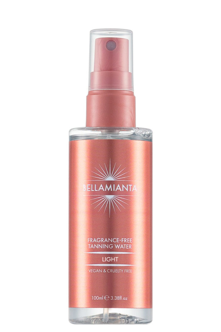 Bellamianta - Fragrance Free Tanning Water - Light