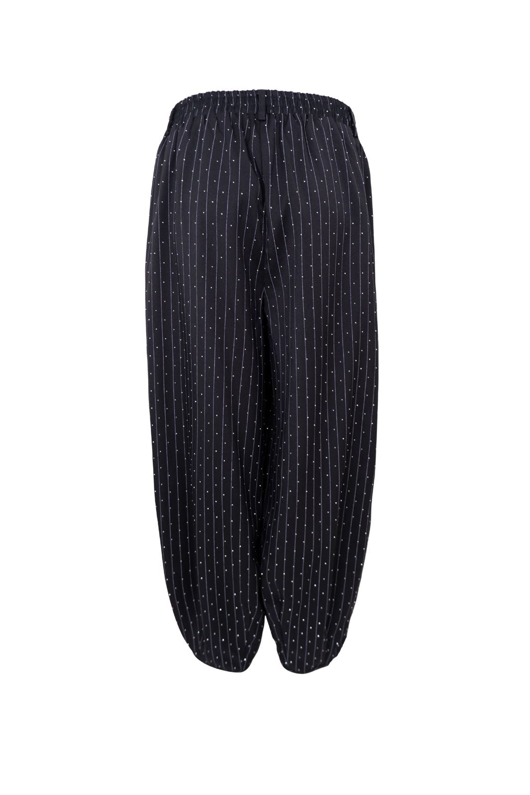 Black Colour - Bcangelica Strass Balloon Pant 41269 - Black