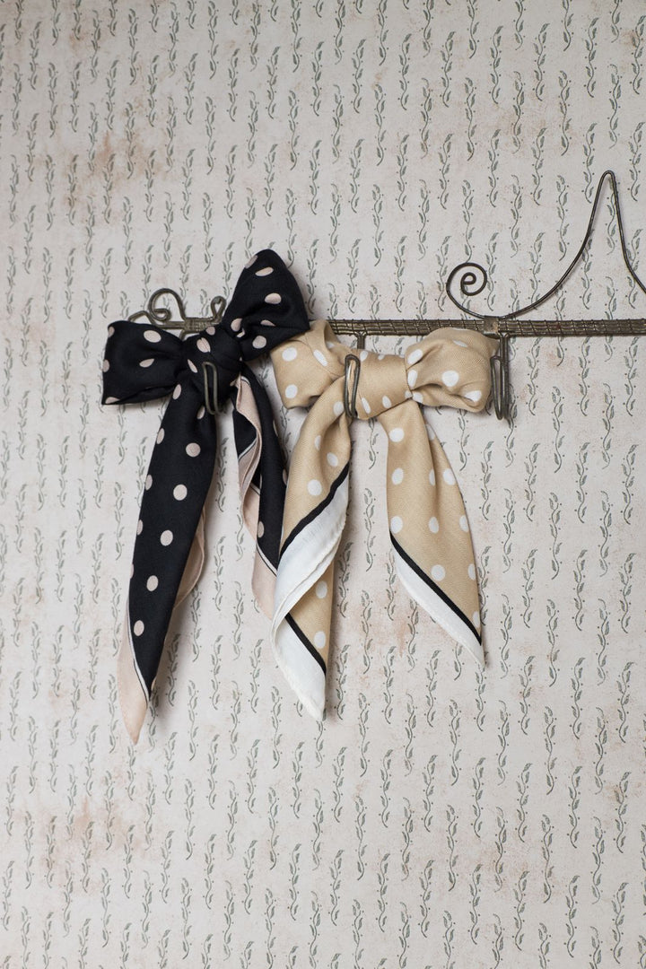 Black Colour - Bcanneli Mini Scarf 3652 - Beige