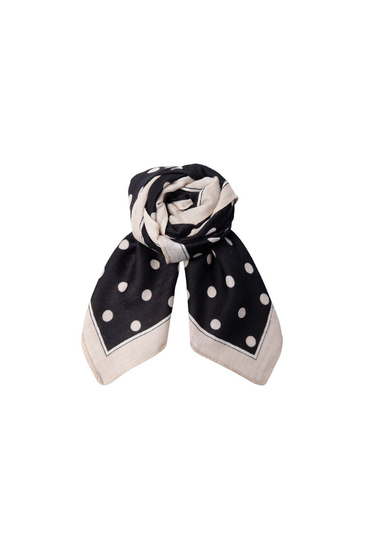 Black Colour - Bcanneli Mini Scarf 3652 - Black