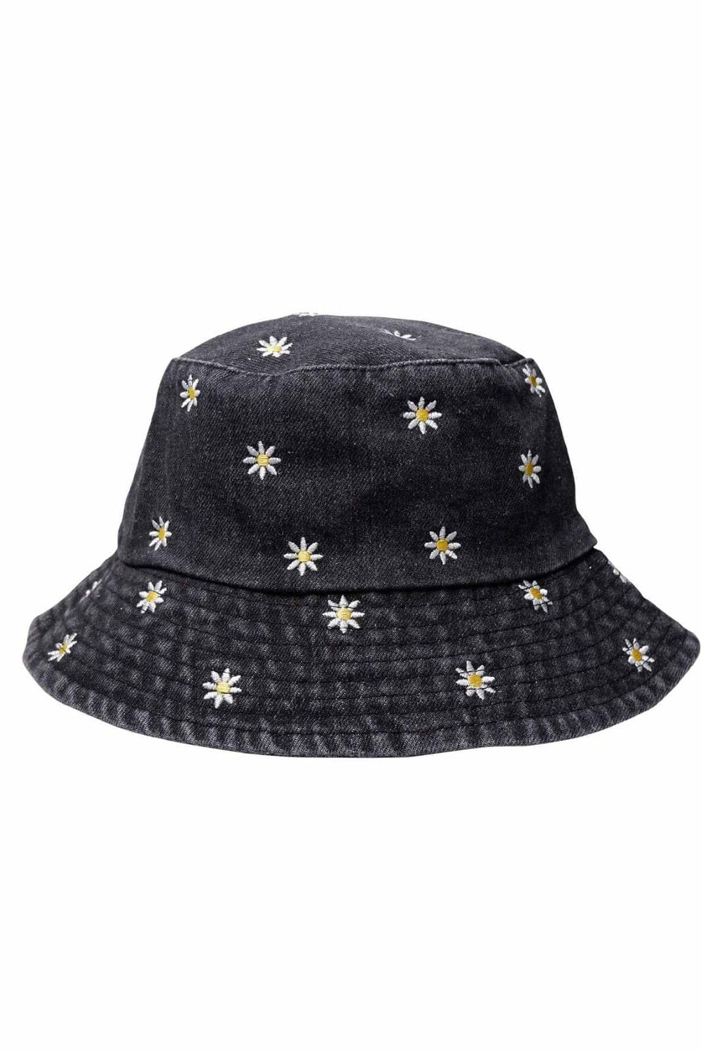 Black Colour - Bcdaisy Bucket Hat 8006 - Black