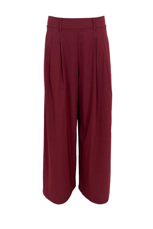 Black Colour - Bcdavina Wideleg Pant 40865 - Plum Bukser 