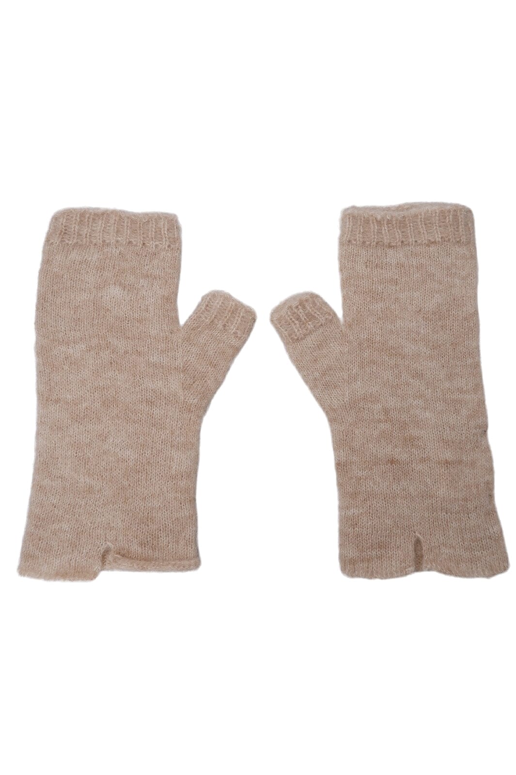 Black Colour - Bcdell Short Handwarmers - Natural